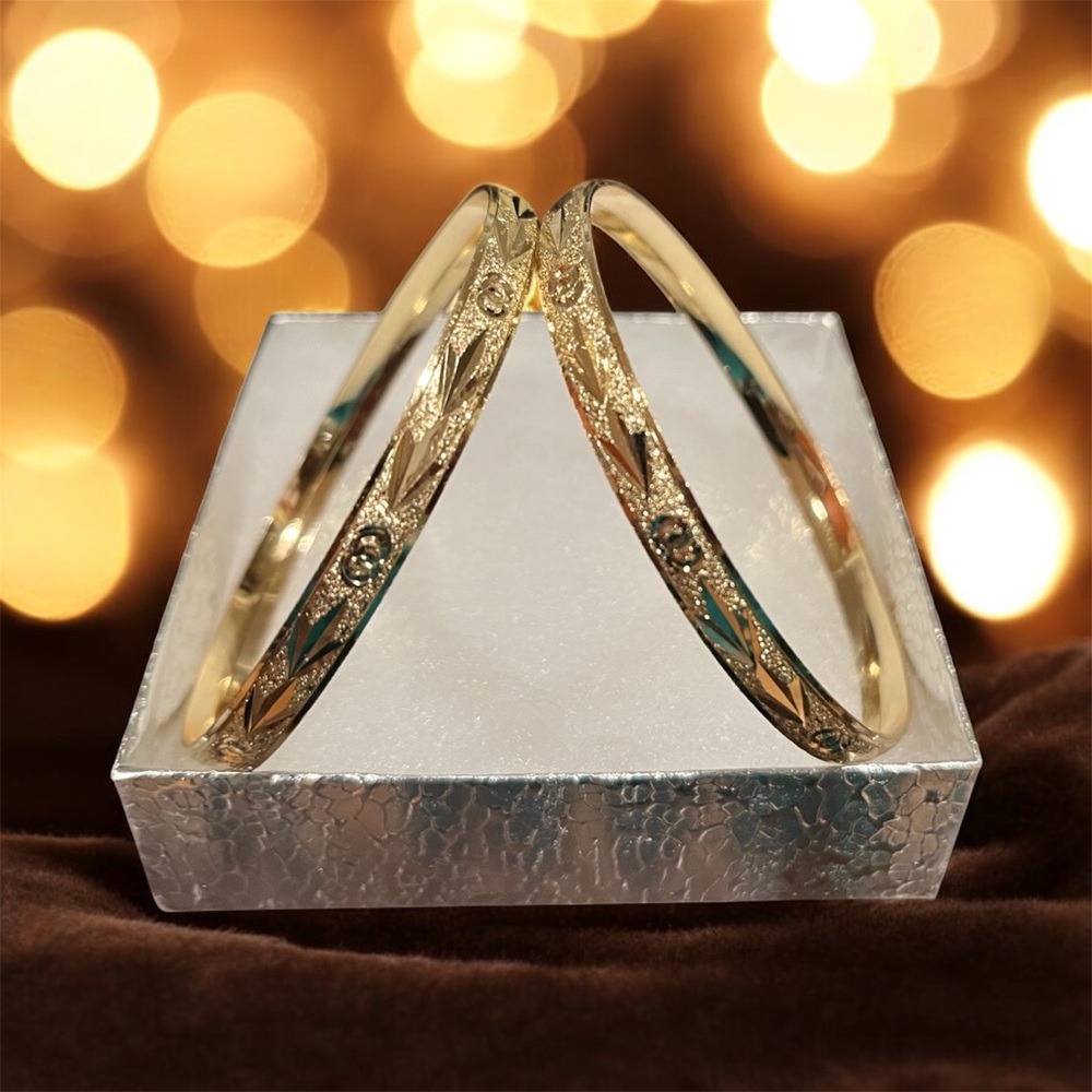 7-Inch Gold-Filled Bangles – Elegant & Timeless